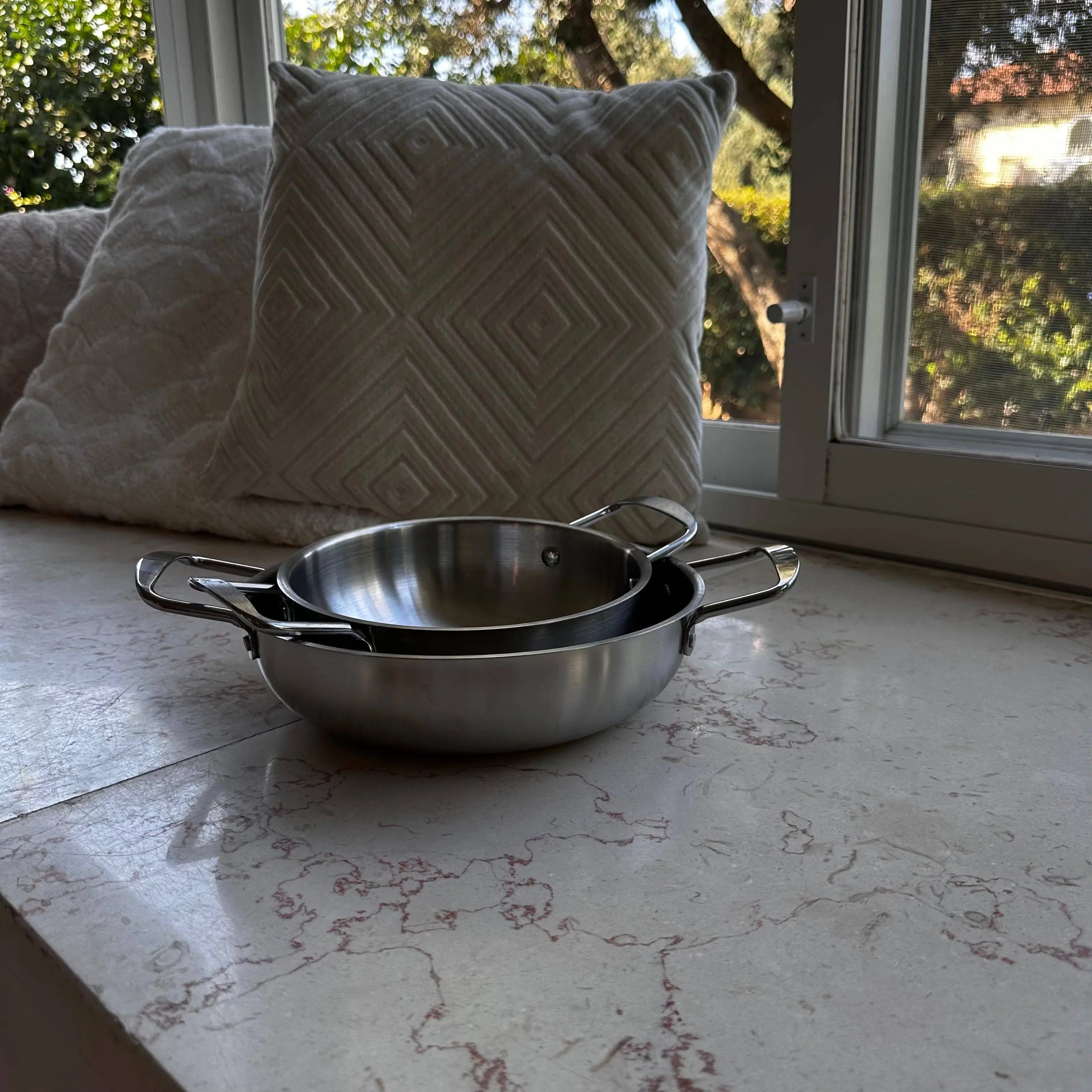 Silver serving plate