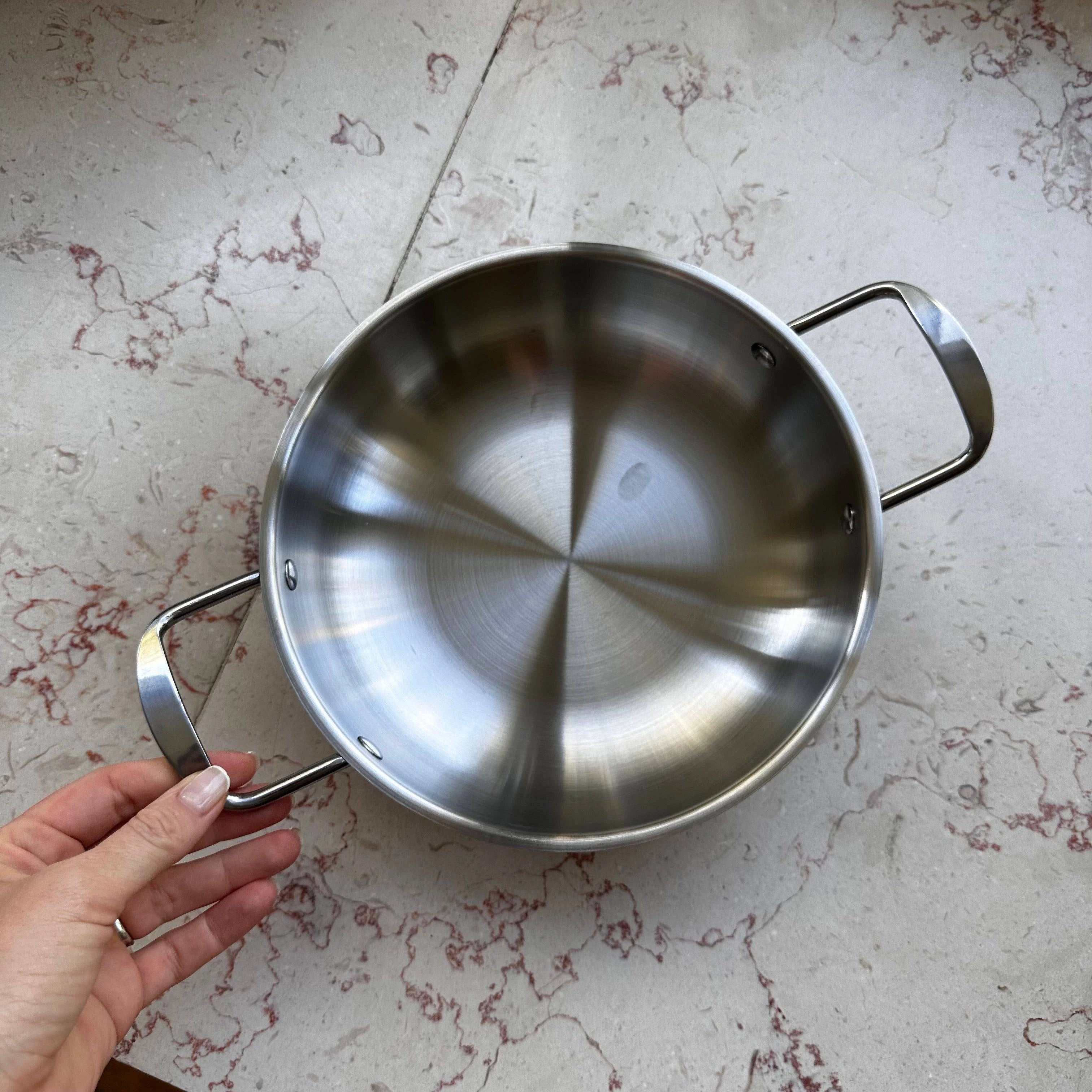 Silver serving plate M