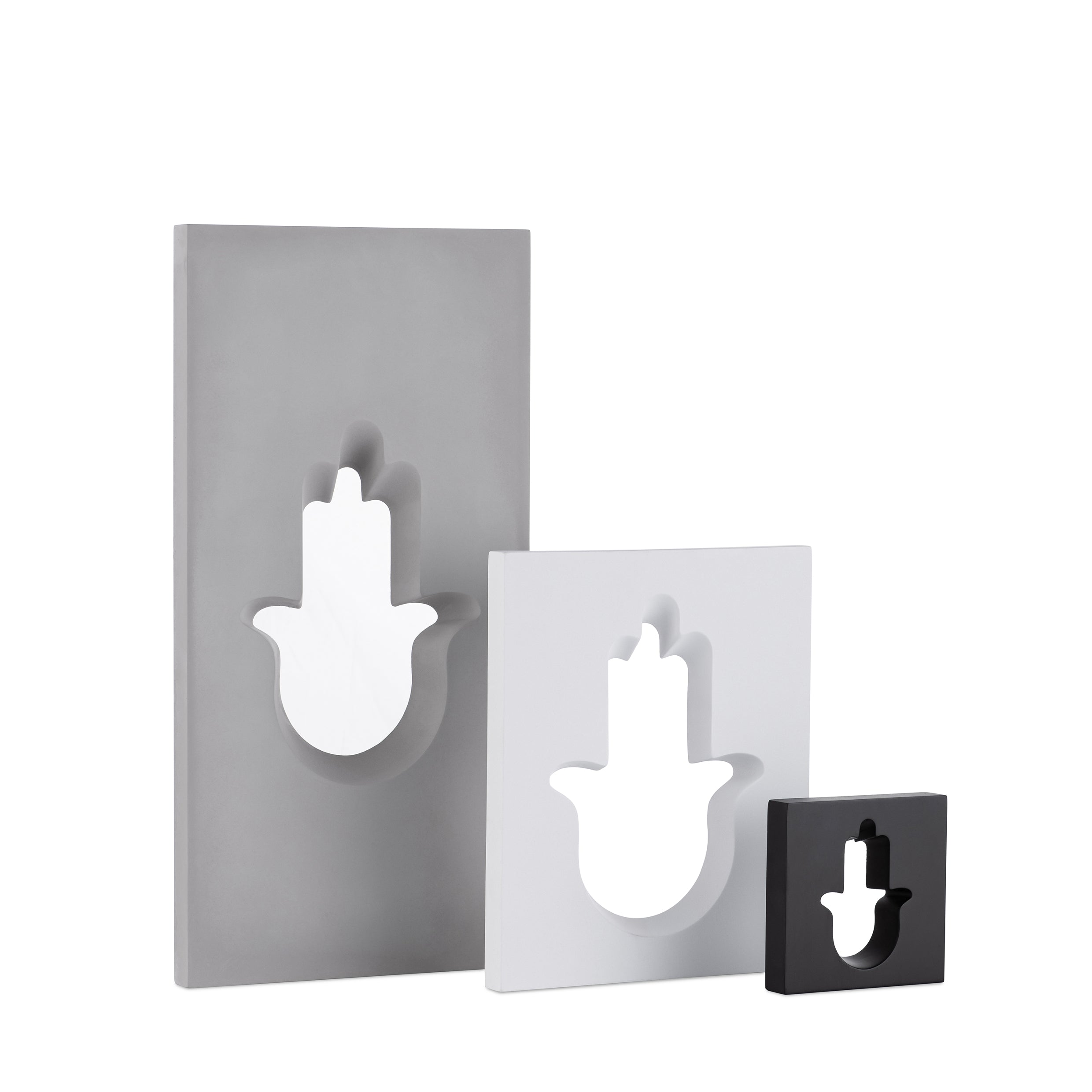 סט 3 חמסות -לבן