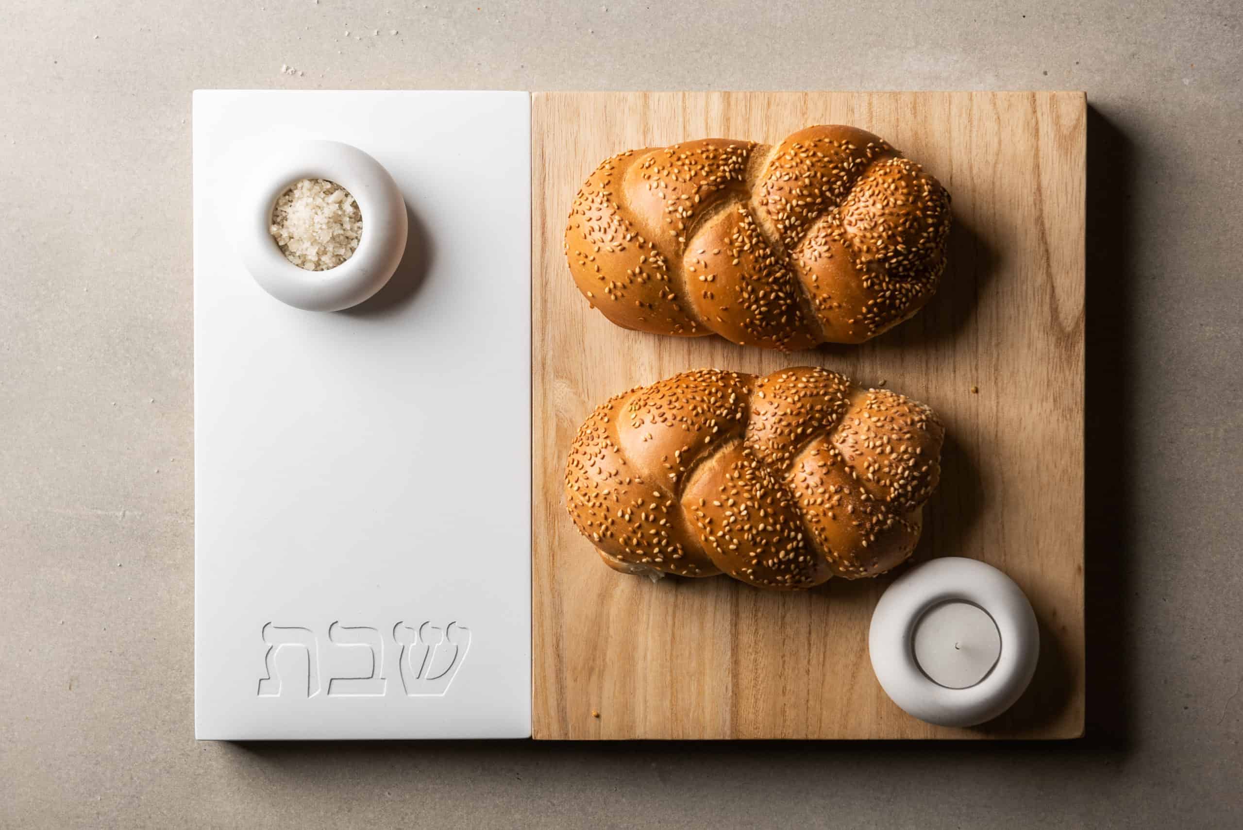 סט לשבת- לבן