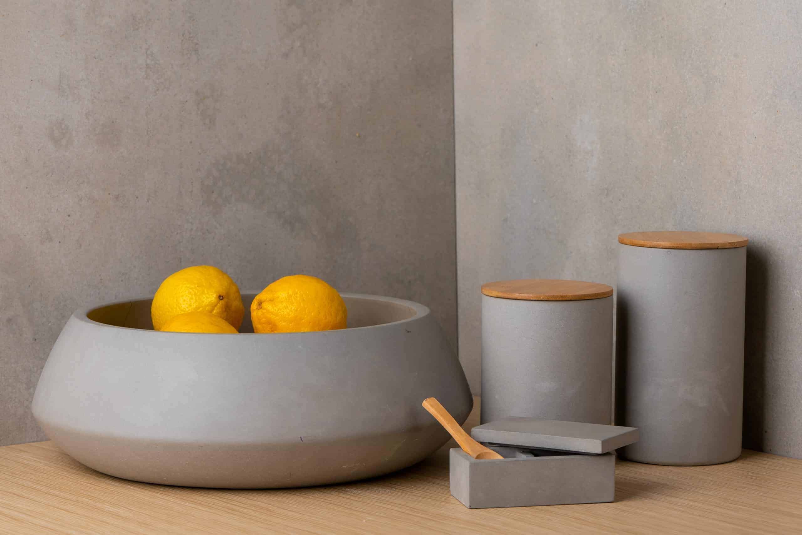 סט מלח פלפל-אפור