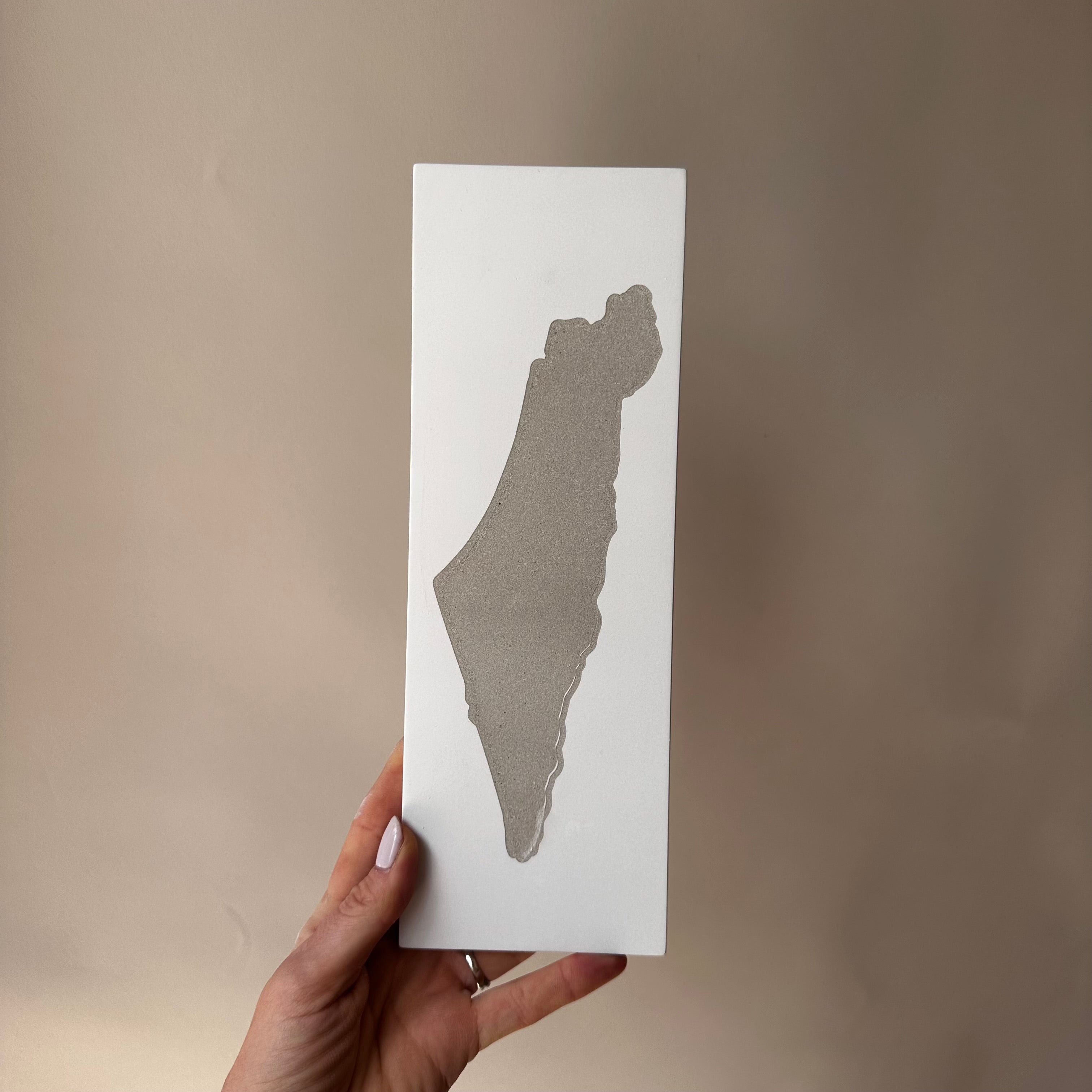 מפת ארץ ישראל | בטון-לבן