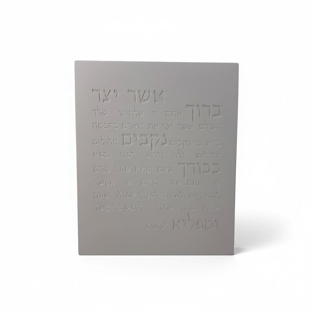 אשר יצר | דגם מעוצב-אפור