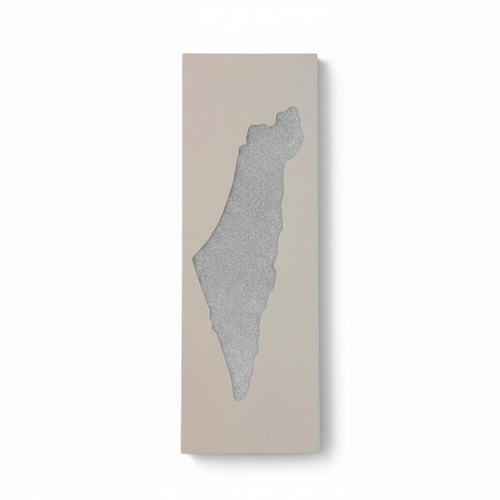 מפת ארץ ישראל | לבן טבעי