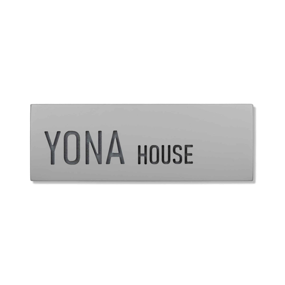 שלט כניסה לבית בטון | דגם HOUSE-G